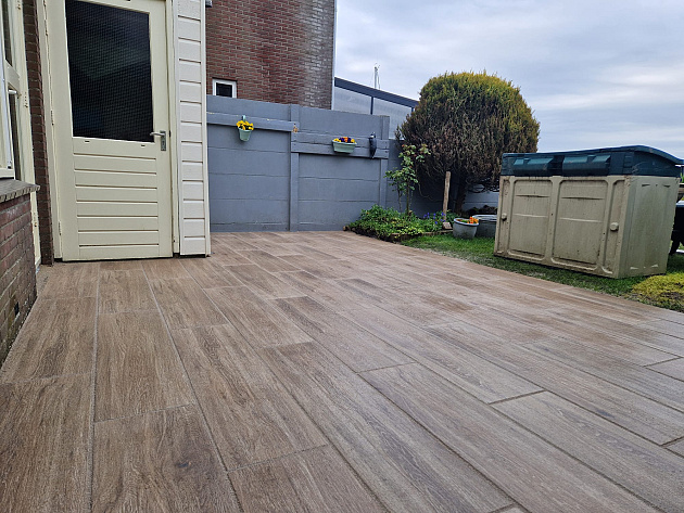 Restpartij Almere: Ca. 11,52 m2 GeoProArte Wood 30x120x6 cm Yellow