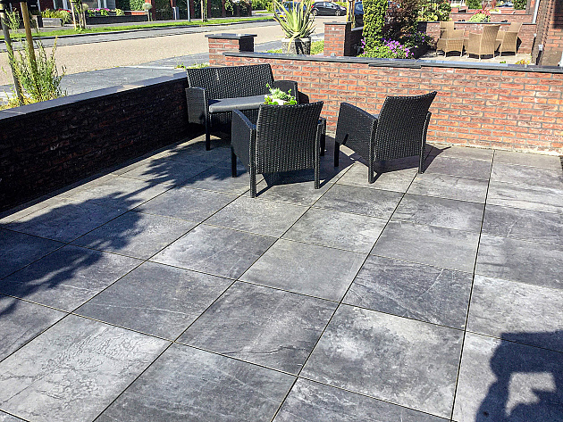 Restpartij Almere: Ca. 45,36 m2 Cerasun 60x60x4 cm Tropea Anthracite