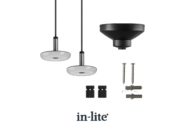 SWAY PENDANT 100-230V DUO Pearl Grey