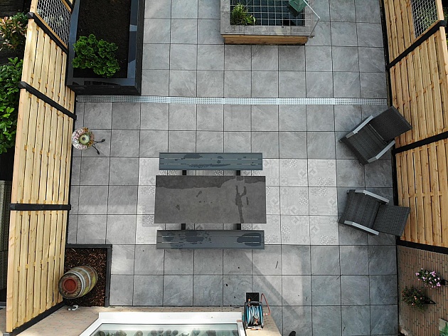 125953 restpartij almere ca.7.29m2 geoceramica 90x90x4 cm slate design greige 199785