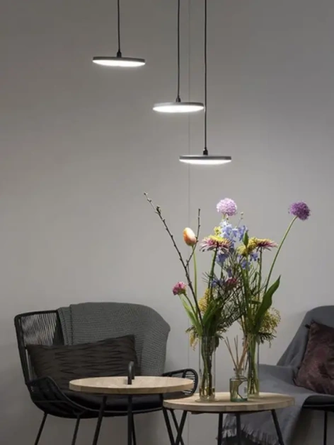 DISC PENDANT 100-230V TRIPLE