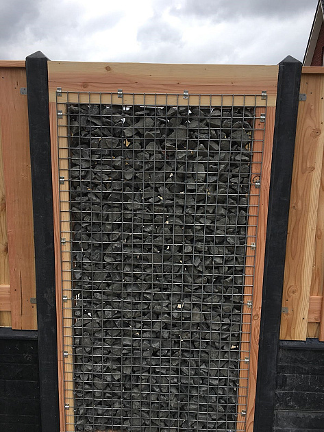 16392 draadmat 2 st tbv steenpaneel 90x180x9 cm incl 9 afstandhouders 90261