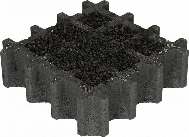 Aqua Draintegel 30x30x8 cm Nero