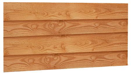 JWOODS Wand 201 tot 300 cm - Zweeds rabat Naturel dubbelzijdig
