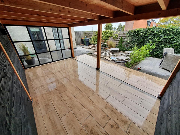 16631 geoceramica 30x120x4 cm natuurlijk eiken 147509