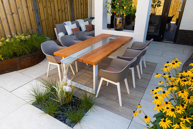 GeoCeramica 30x120x4 cm Schots Eiken