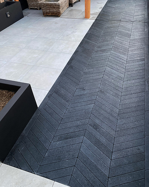 Romano Punto 40x8x8 cm Nero