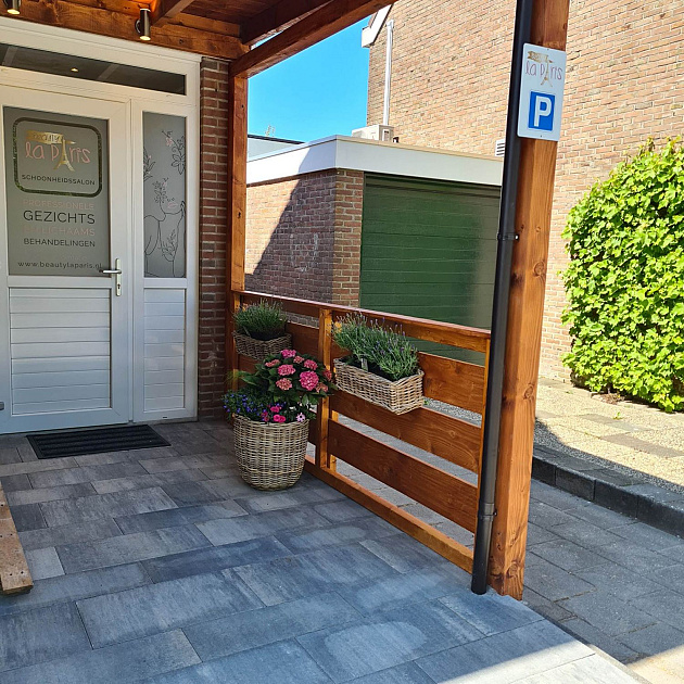 Soft Comfort Banenverband 8cm Grijs/Zwart