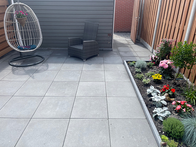 Budget Terrastegel 60x60x4 cm Dark Grey