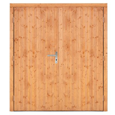 Douglas Dubbele dichte deur incl. beslag 168x201 cm, onbehandeld