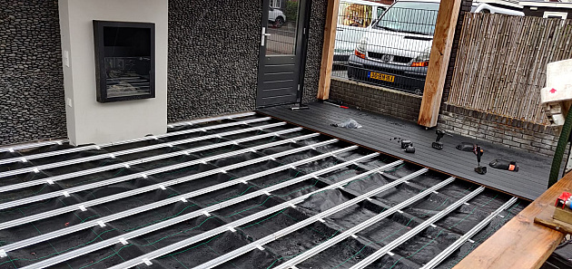 TOS Aluminium Onderregel 3,5x2,5x400 cm