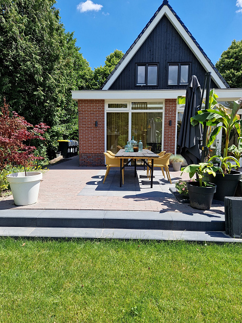 Traptrede Indus 100x35x15 cm Black