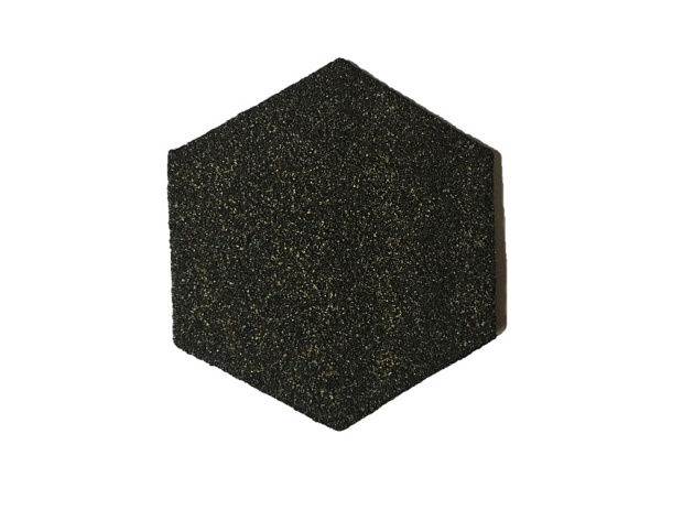 Zachte plakzegel zeskant 20x0,4 cm