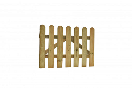 Reliëf rechthekpoort geschaafd groen geïmpregneerd grenenhout 100x60 cm