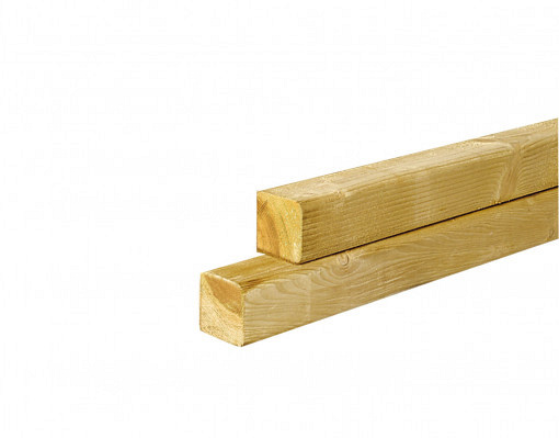 Midden-Europees Vuren geschaafde paal 12x12x300 cm