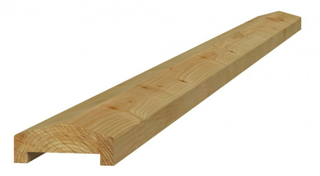 Grenen Lange Geïmpregneerde afddekkap 3,5x8,5x235 cm