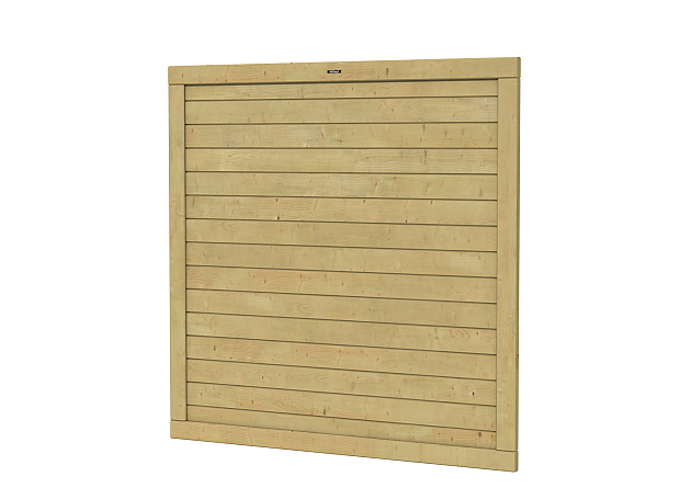 Tuinscherm Basic 180 Excellent geschaafd vurenhout 180x180 cm