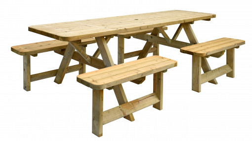 Picknicktafel Family 8-persoons bladmaat 240x70 cm