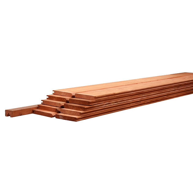 Betowood Scherm Douglas inclusief afdekkap 187 x 224 cm, onbehandeld