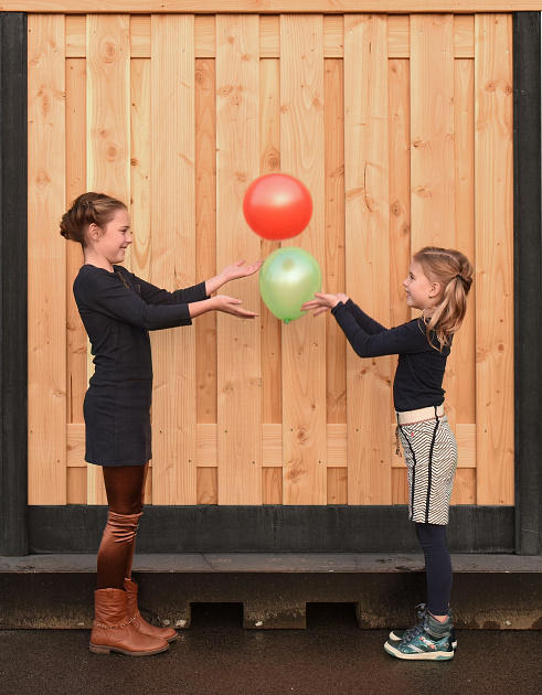 Douglas Tuinscherm 15-planks 180x180 cm, Fijnbezaagd