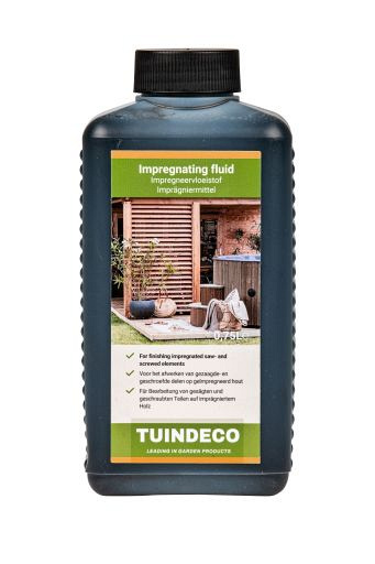 Impregneervloeistof zwart 0,75 liter