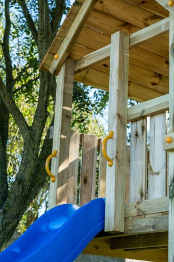 Handgrepen kunststof, geel (set van 2 stuks)