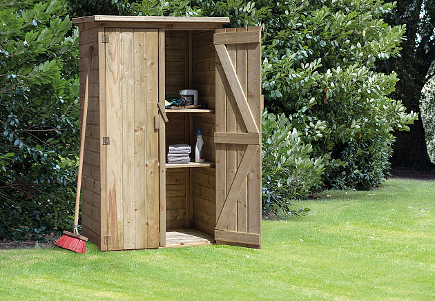 Tuinkast Vaals 100x72x183 cm geïmpregneerd, geschaafd vurenhout