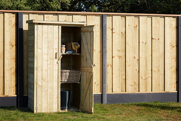 Tuinkast Vaals 100x72x183 cm geïmpregneerd, geschaafd vurenhout