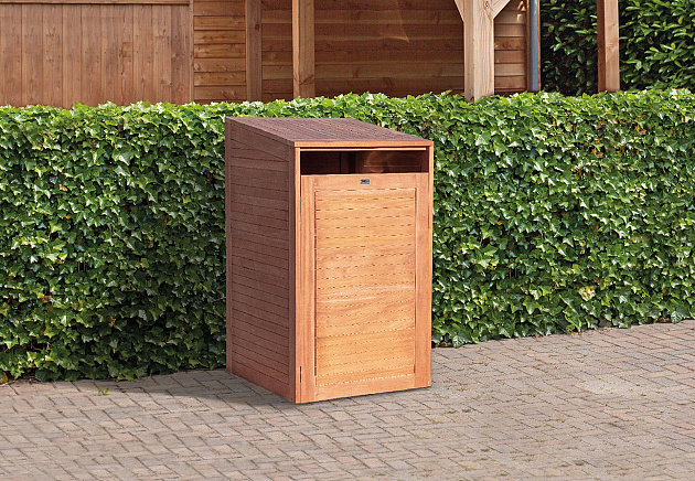 Containerberging enkel 75x84x135 cm onbehandeld, geschaafd hardhout