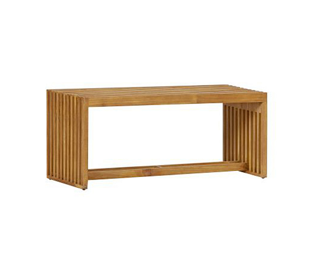 Riverside bijzet bankje 110x35x45,5 cm teak