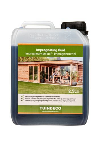 Impregneervloeistof groen 2,5 liter