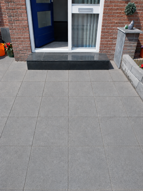 Afdek- Vijverrand Granero 100x25x3 cm gezoet met facet