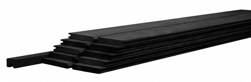 Betowood Schermdeel Redwood 224x185 cm, Zwart gedompeld