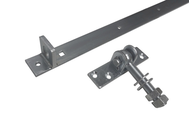 Verstelbare Heng 67 cm Verzinkt (1 st) incl. plaat en draadeind