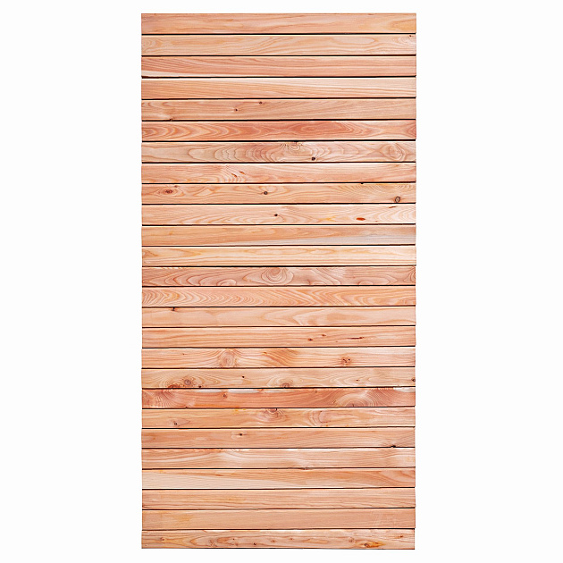 Rhombus scherm Klagenfurt geschaafd onbehandeld Douglashout 30-planks 90x180 cm