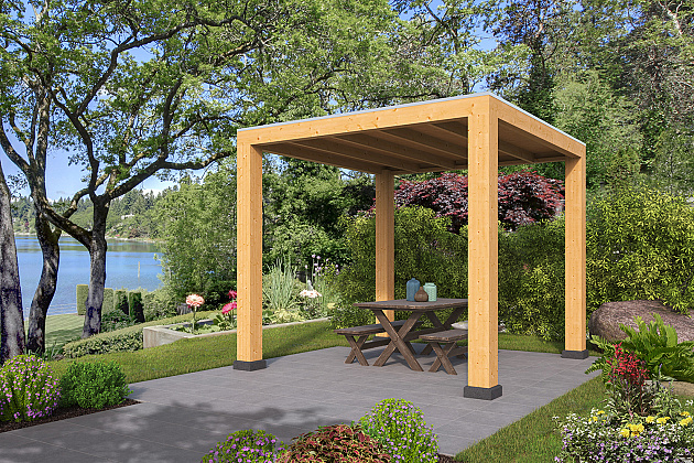 JWOODS Buitenverblijf XL Modern 300x314 cm