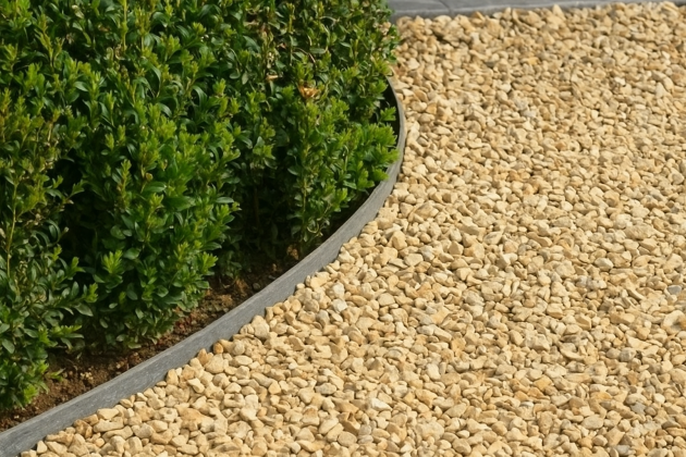 Ecolat recht 14cm x 10mm 2m Grijs