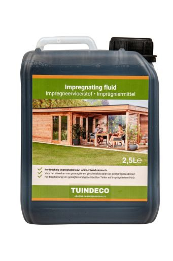 Impregneervloeistof zwart 2,5 liter