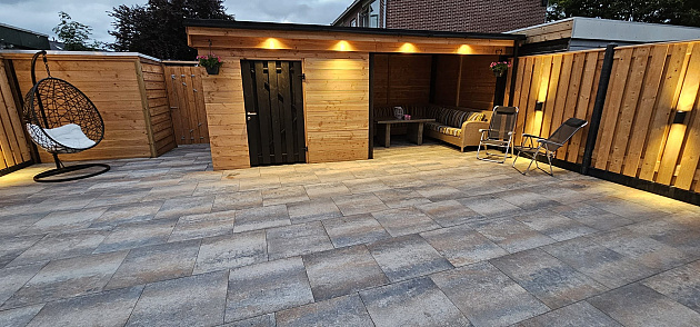 Budget Terrastegel 60x60x4 cm Lucca