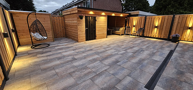 Budget Terrastegel 60x60x4 cm Lucca