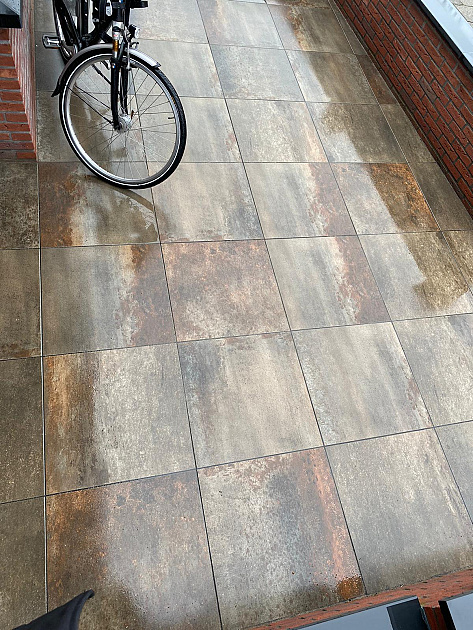 GeoCeramica 60x60x4 cm Steel Corten