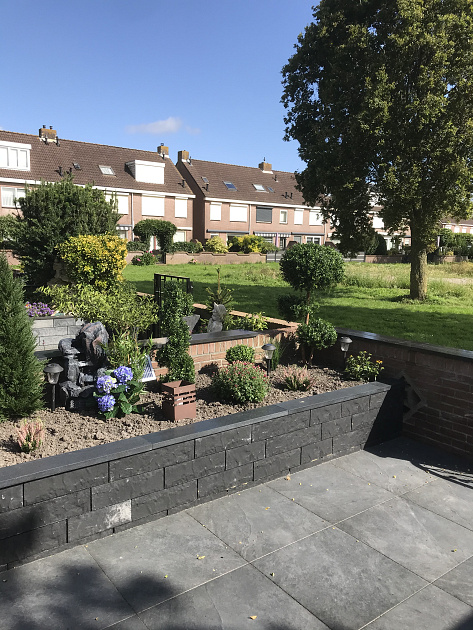 Actietegel Keramiek op Beton 60x60x4 cm Slate Design Antra