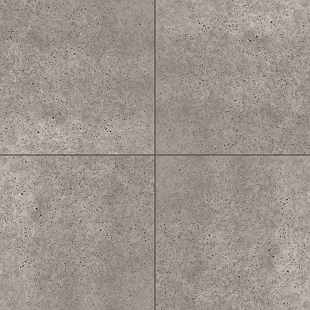 ArtiStone Tegel zonder facet gewapend 80x80x5 cm Grijs