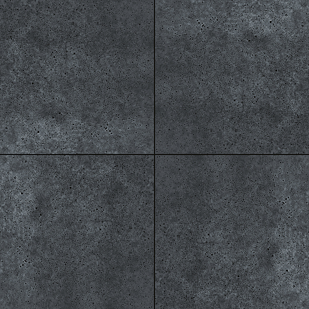 ArtiStone Tegel zonder facet gewapend 80x80x5 cm Carbon