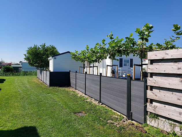 NeoFence Schuttingplank 2x16,6x183 cm Smoke