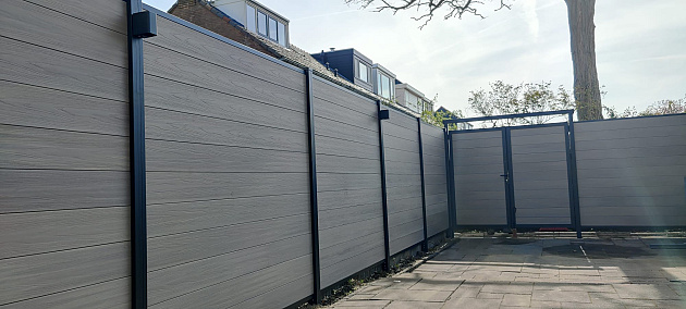 NeoFence tuinscherm 180x180 cm Oak