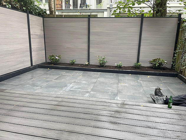 NeoFence tuinscherm 180x180 cm Oak