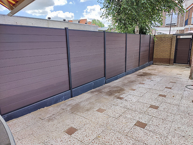 33847 neofence 180x180 cm red cedar 381424