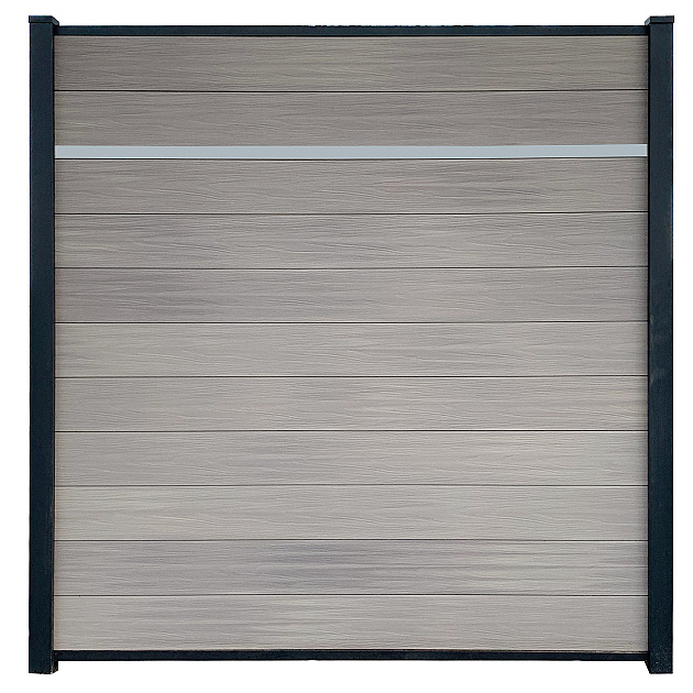 NeoFence incl. 1 decolijst Alu 180x183 cm Oak