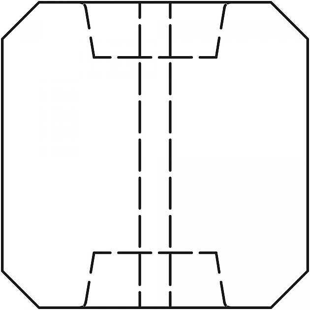 Beton Korte Tussenpaal 10x10x180 cm, Zwart gecoat tbv Scherm 90
